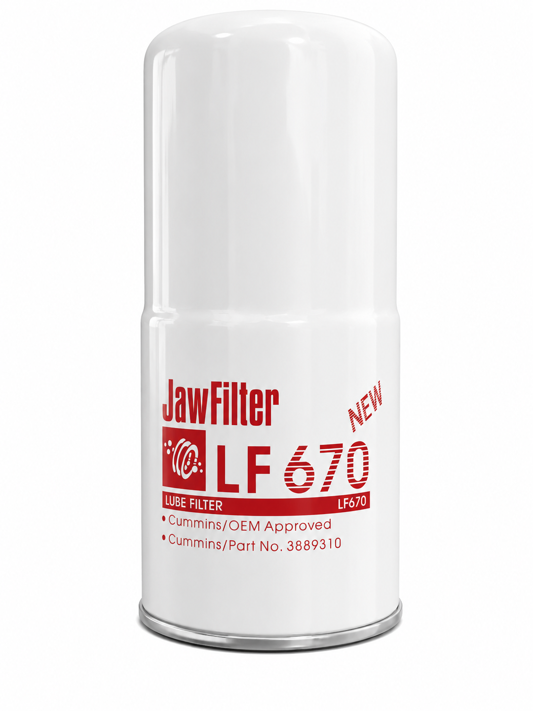 فیلتر روغن ژاو LF670 مناسب روﻏن ژﻧراﺗورﮐﻤﻨﺰ دوﭘله