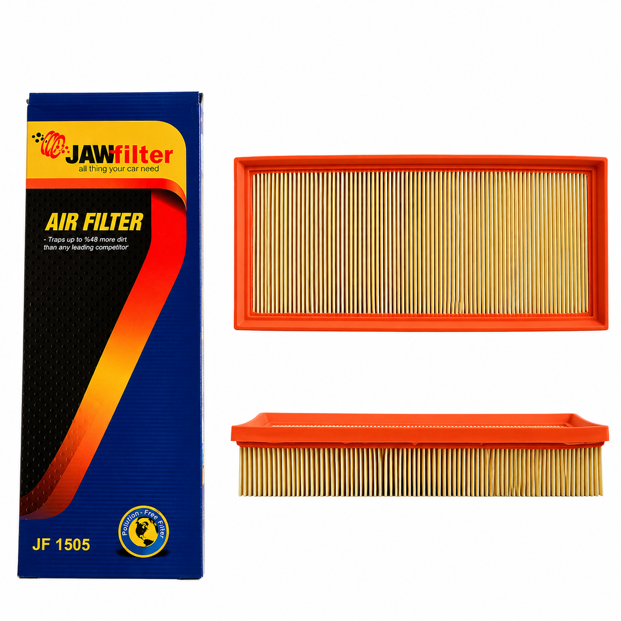 فیلتر هوا ژاو JF1505 مناسب ﻓﯾﻠﺗرھوا ﭘژو 405 اﻧژﮐﺗور.ﭘژوﭘﺎرس.ﺳﻣﻧد